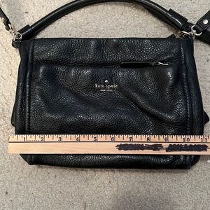 Kate spade black crossover handbag